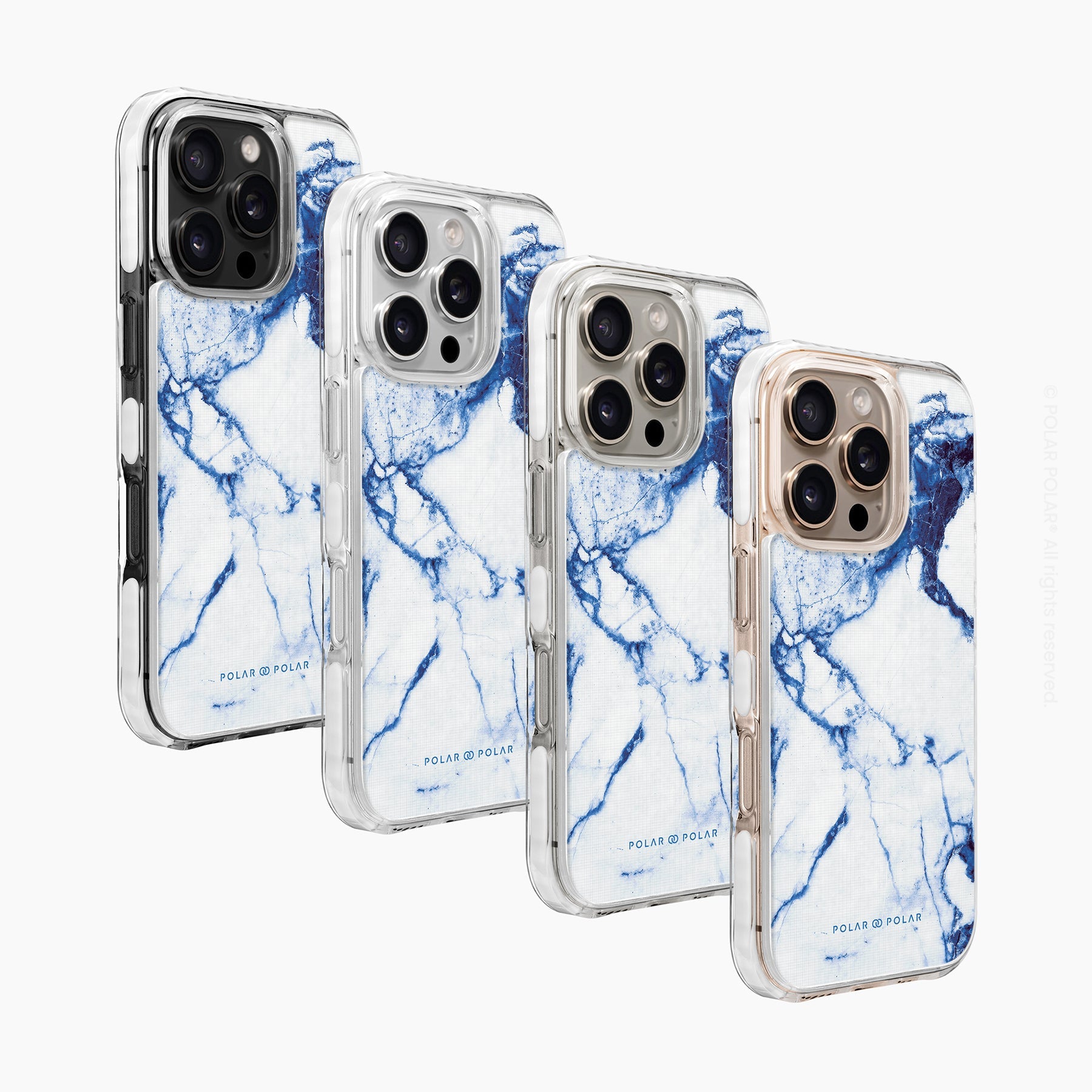 靛藍古瓶 - iPhone 16 Pro 透明邊防摔 MagSafe 手機殼