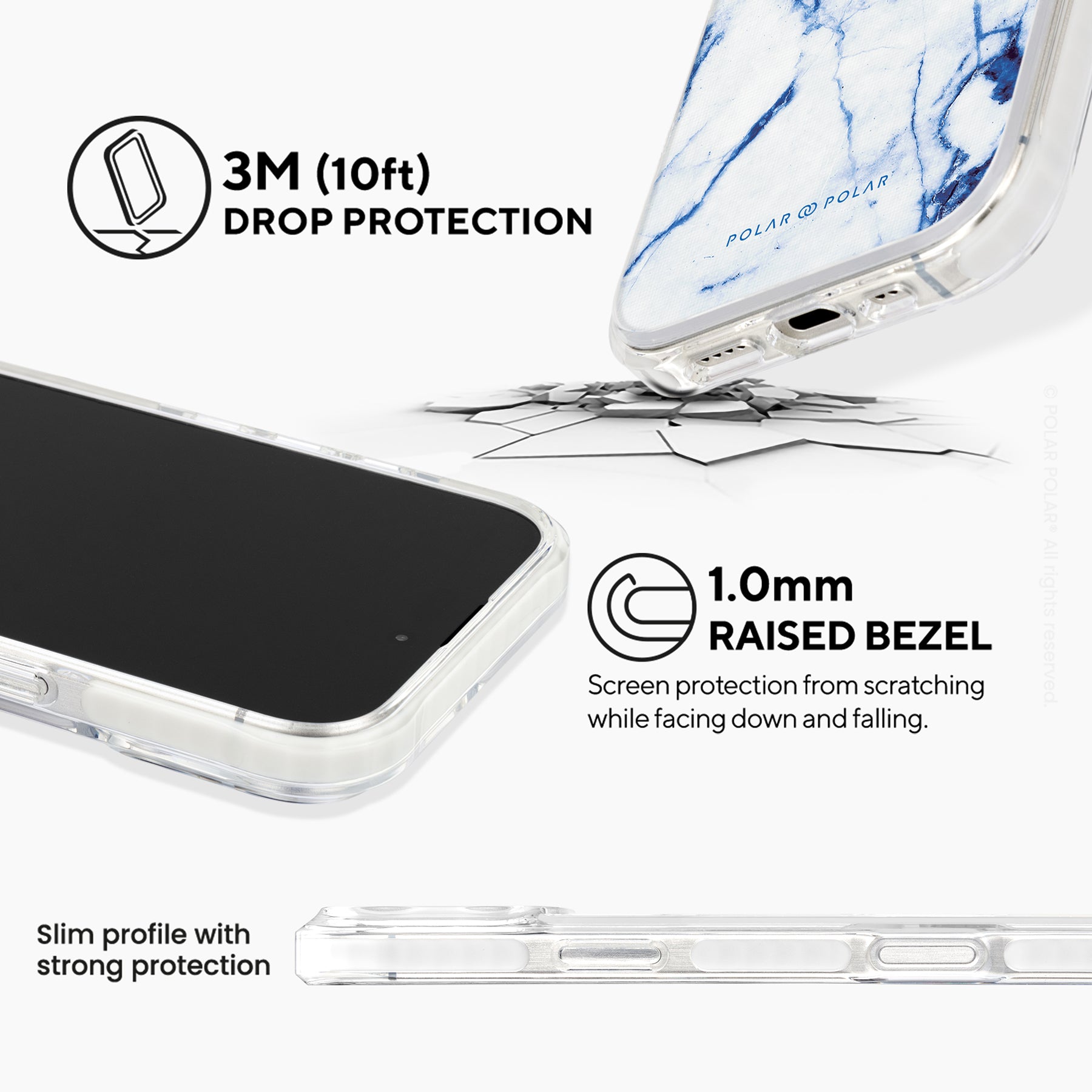 靛藍古瓶 - iPhone 16 Pro Max 透明邊防摔 MagSafe 手機殼