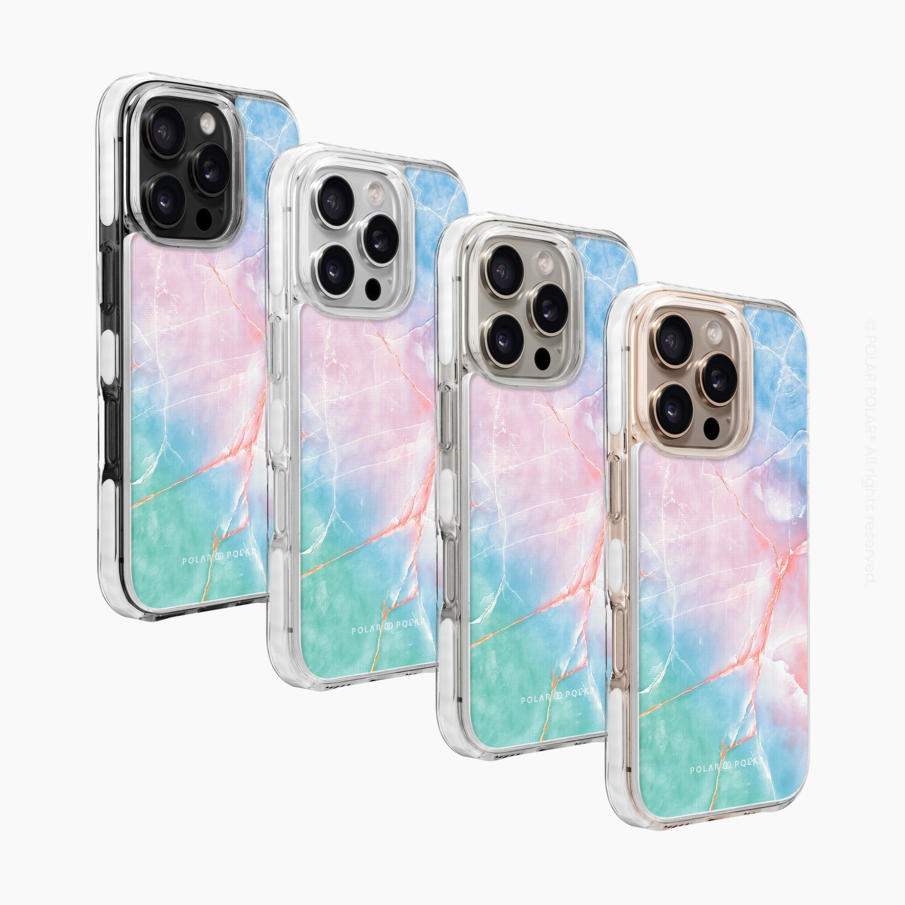 魅幻天空 - iPhone 16 Pro 透明邊防摔 MagSafe 手機殼