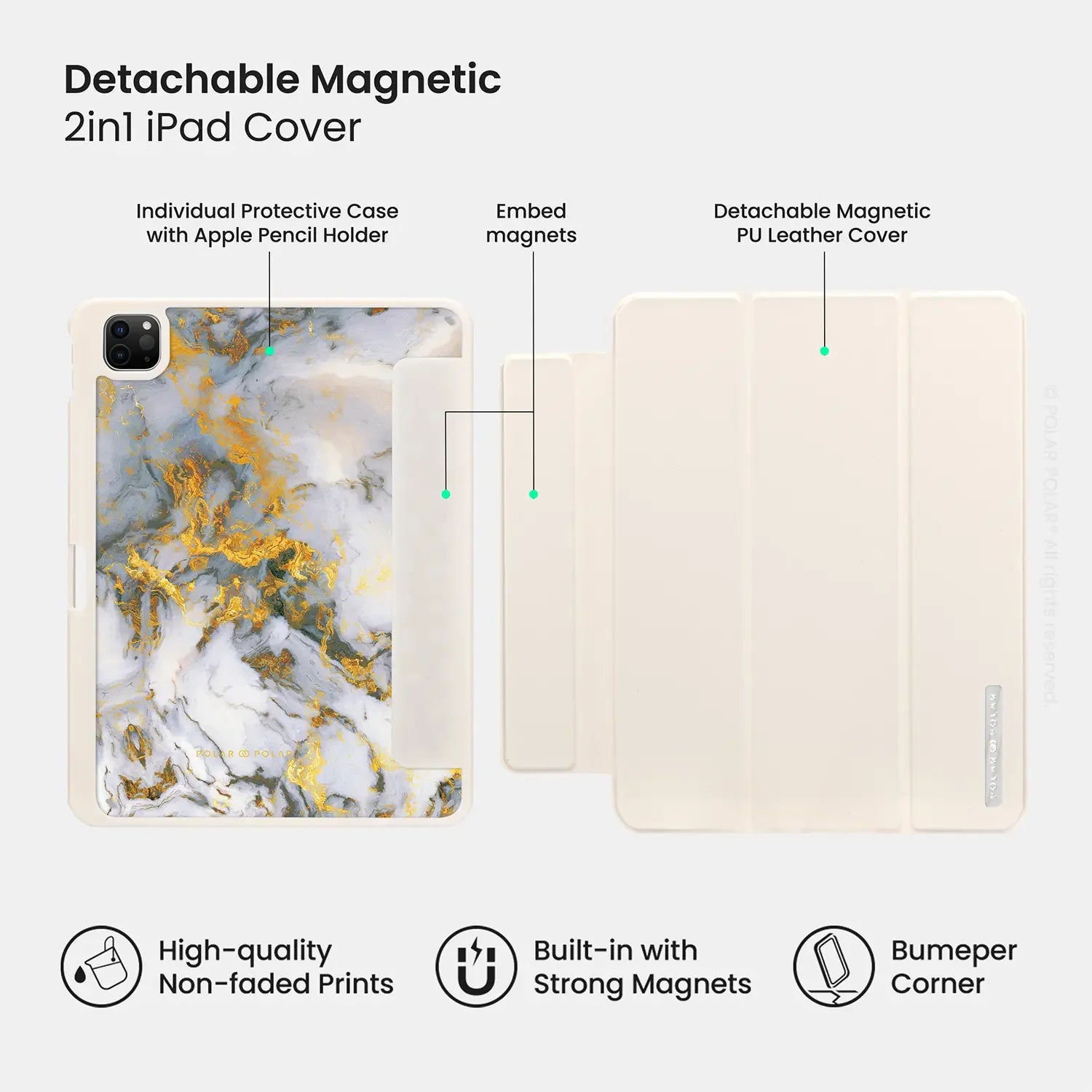 Standard_iPad Pro 11-inch (4th 3rd 2nd gen) | Milky White