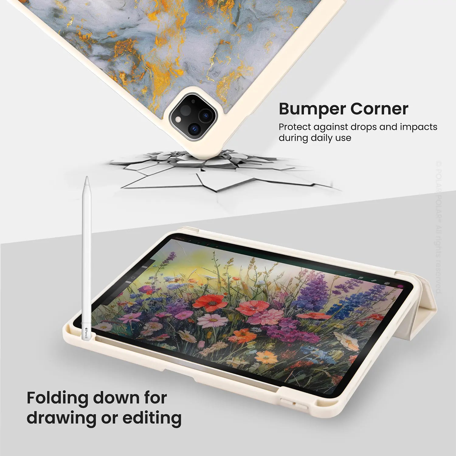 Standard_iPad Pro 11-inch (4th 3rd 2nd gen) | Milky White