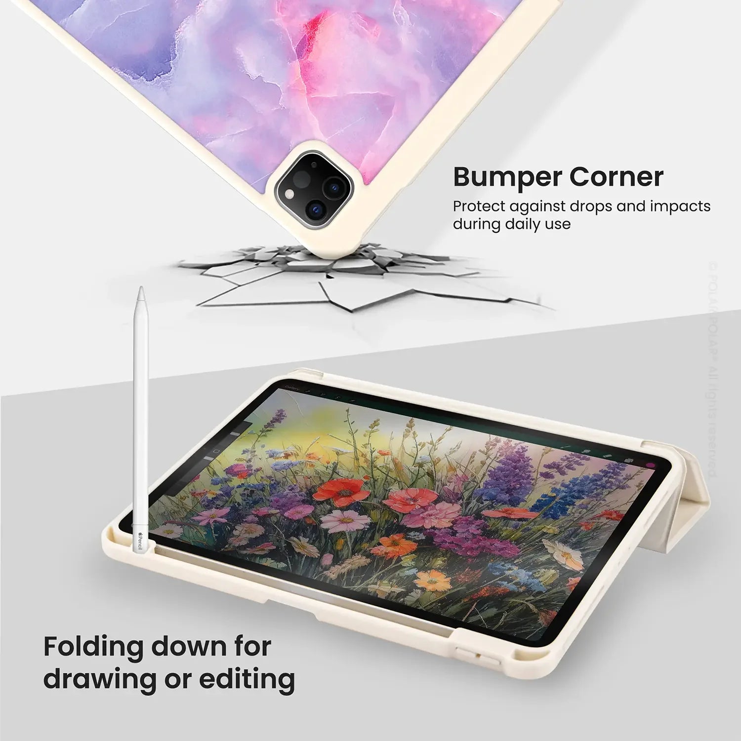 Standard_iPad Pro 11-inch (4th 3rd 2nd gen) | Milky White