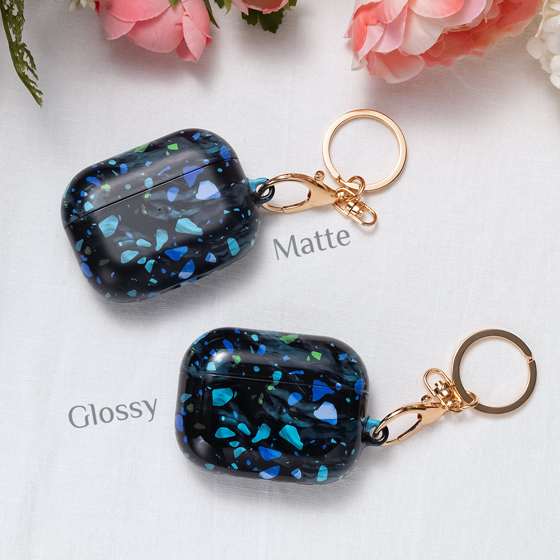 Ocean Terrazzo Gem | AirPods Pro 3 Case