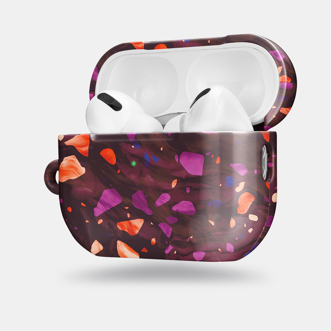 Paprika Terrazzo Gem | AirPods Pro 3 Case