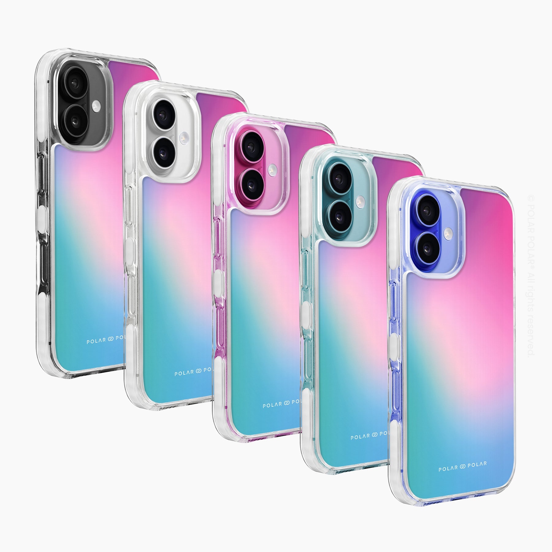 極光之地 - iPhone 16 透明邊防摔 MagSafe 手機殼