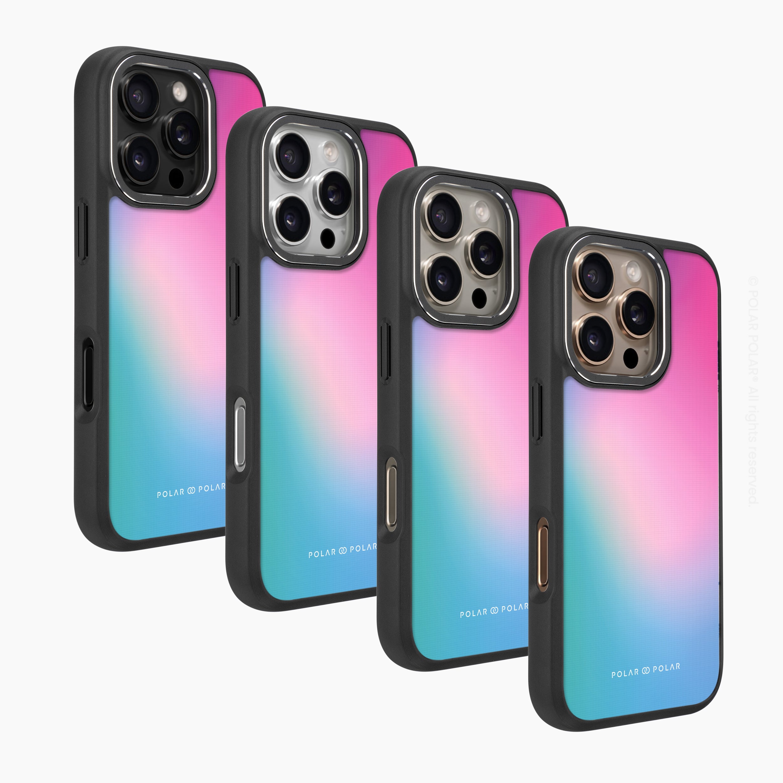 極光之地 - iPhone 16 Pro 黑磨砂防摔 MagSafe 手機殼