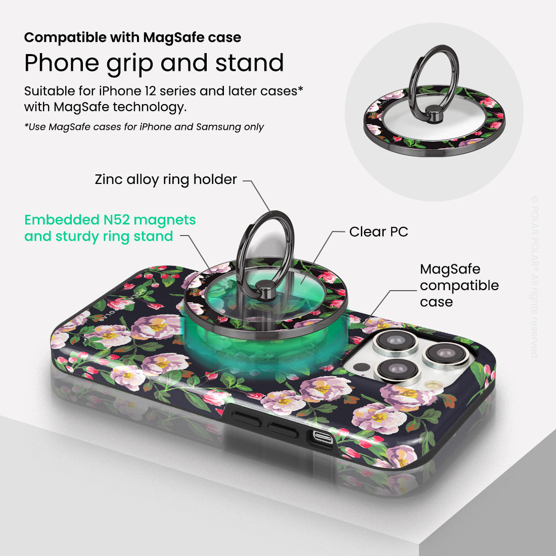 Standard_MagSafe Phone Grip and Ring Holder