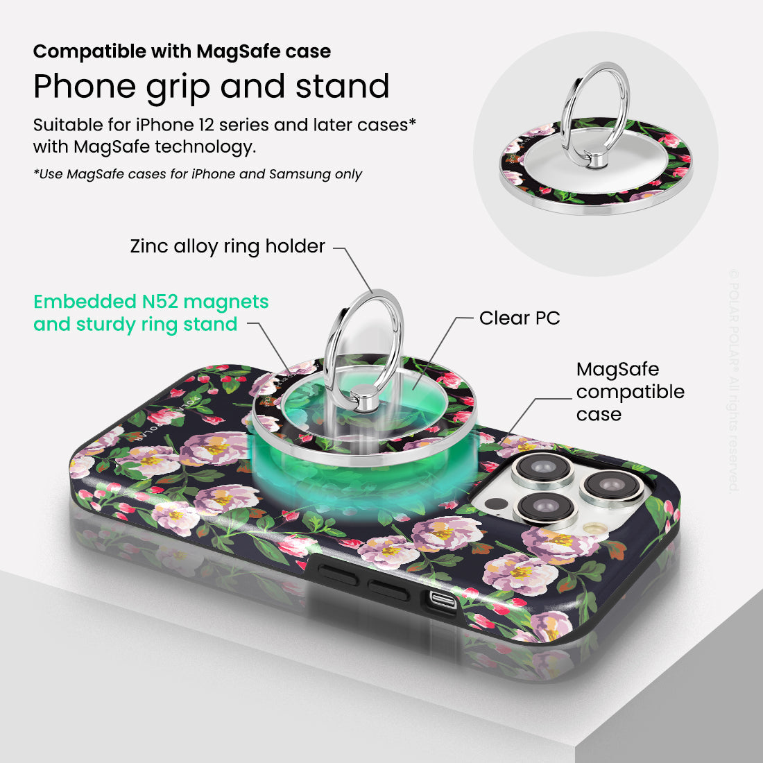 Standard_MagSafe Phone Grip and Ring Holder