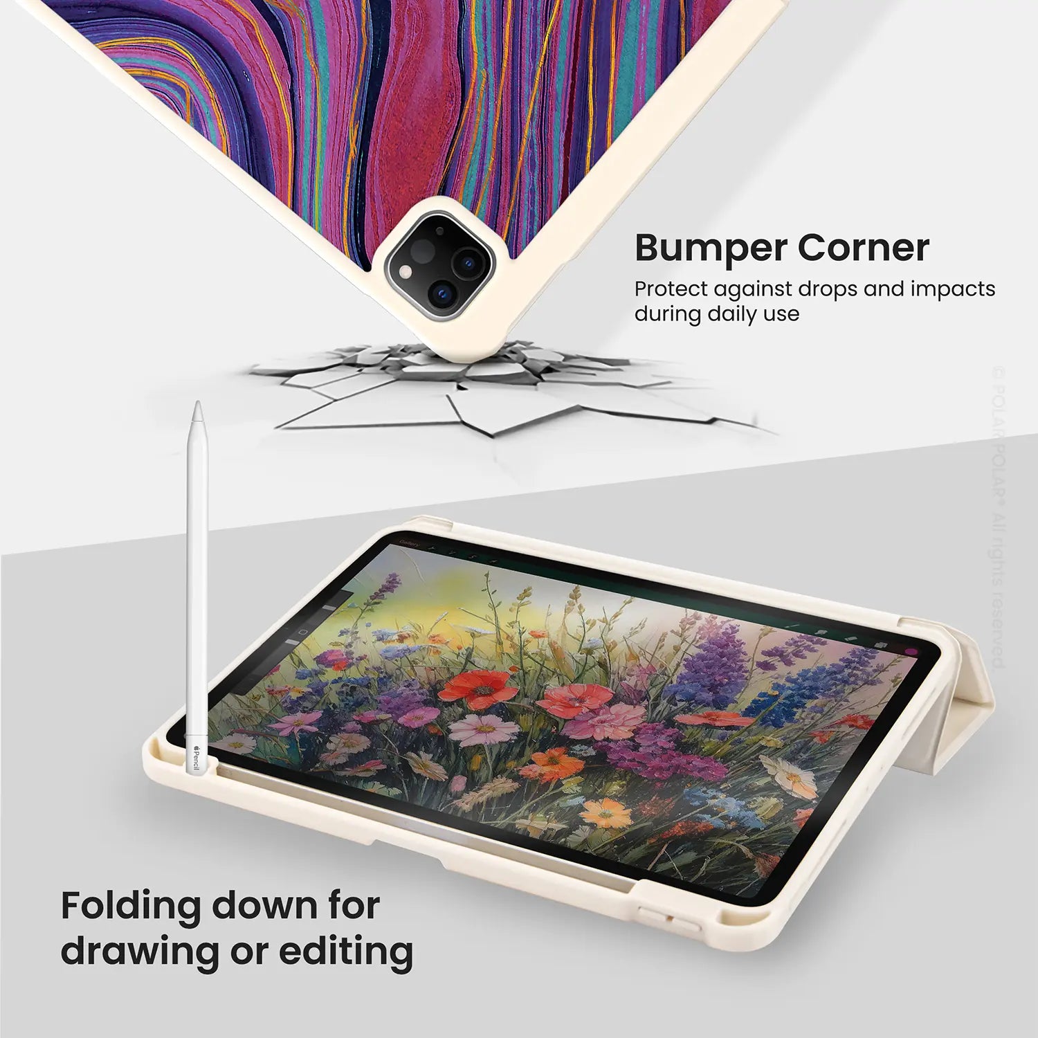 Standard_iPad Pro 11-inch (4th 3rd 2nd gen) | Milky White