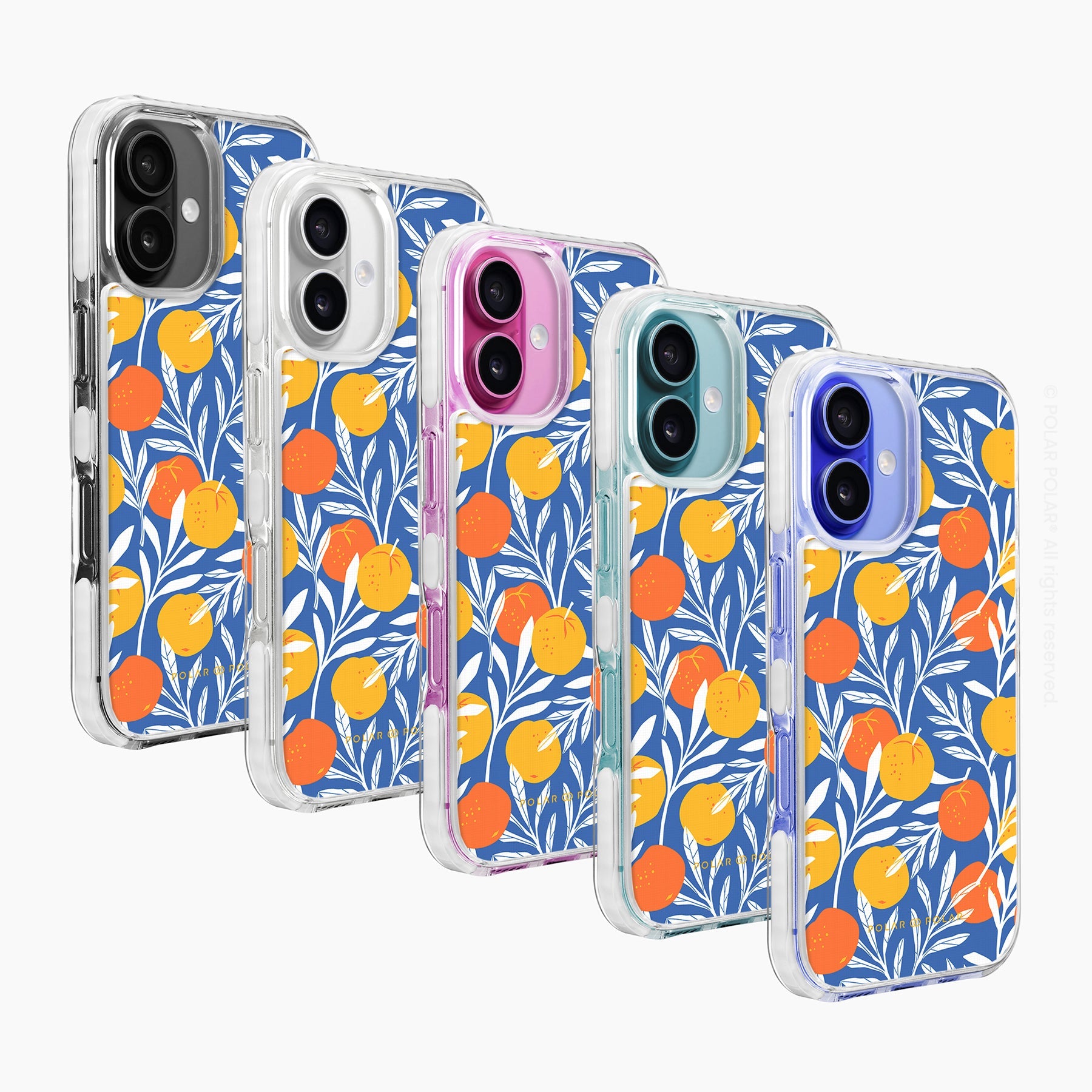 夏季橘子 - iPhone 16 透明邊防摔 MagSafe 手機殼