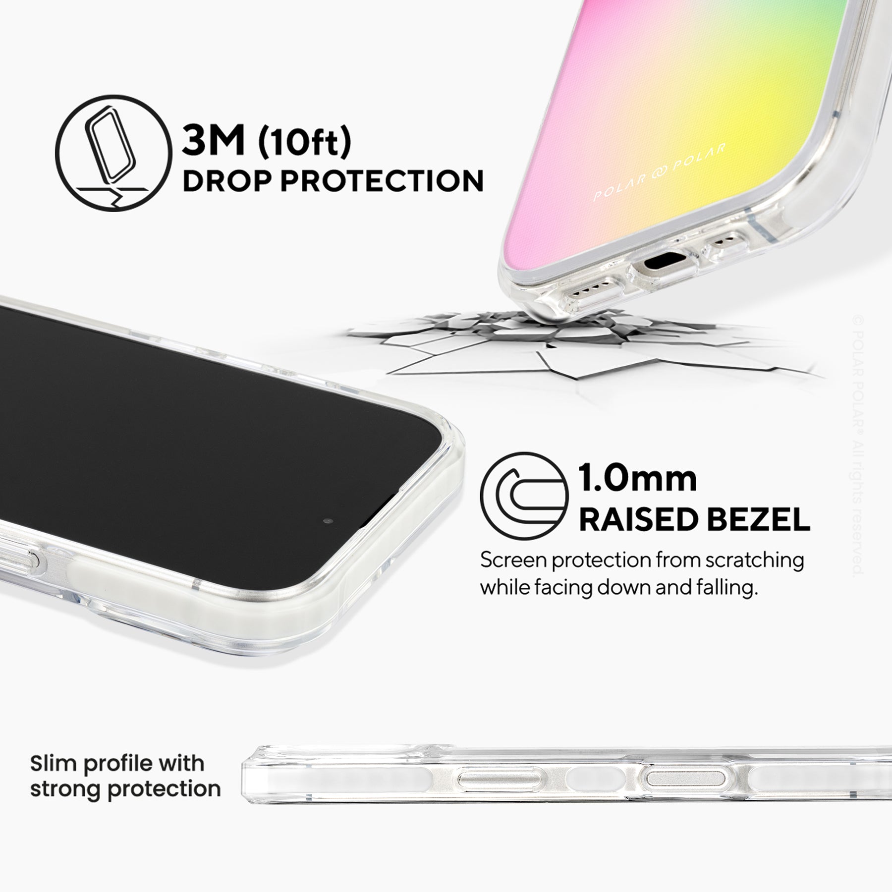 甜美夢兒 - iPhone 16 透明邊防摔 MagSafe 手機殼
