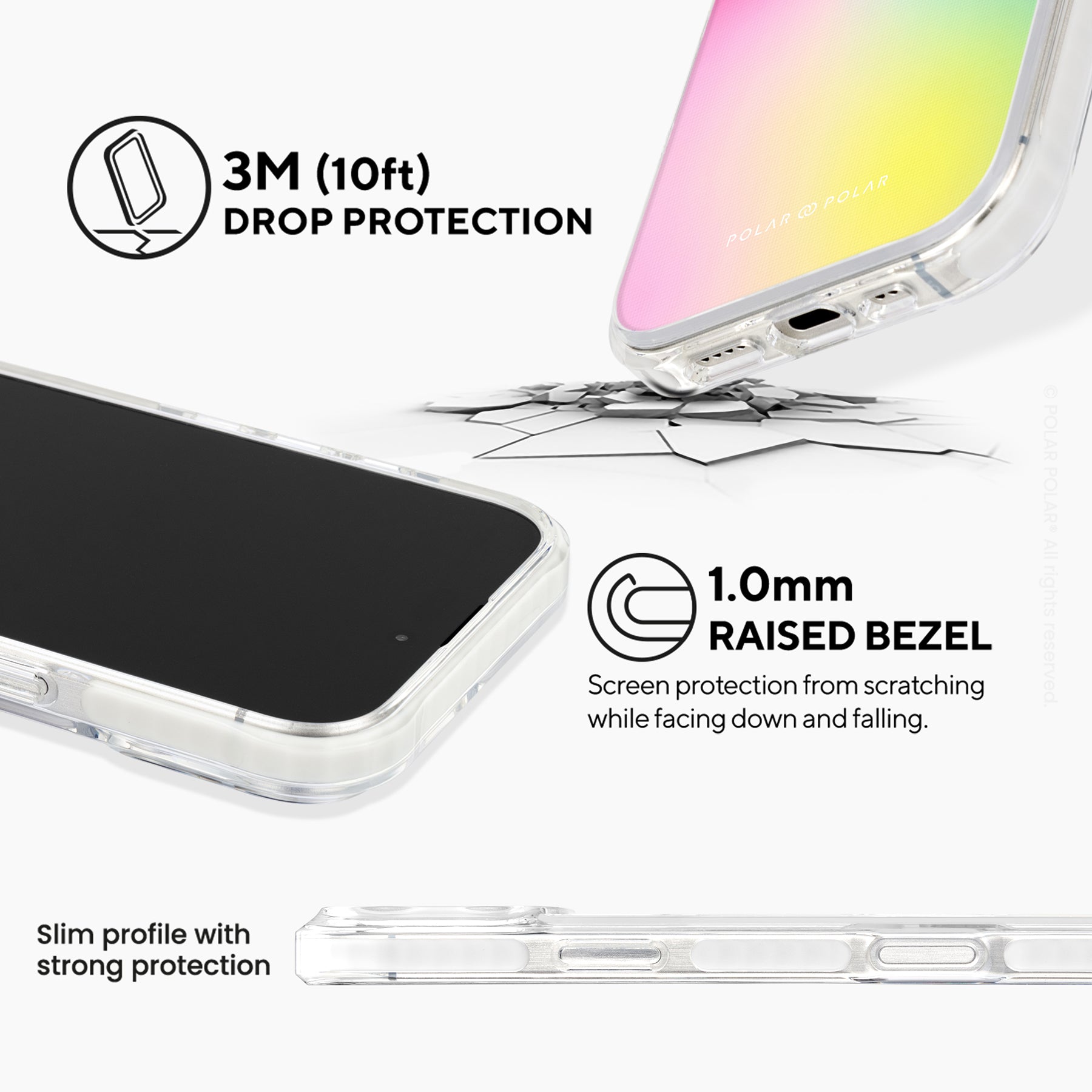 甜美夢兒 - iPhone 16 Pro Max 透明邊防摔 MagSafe 手機殼