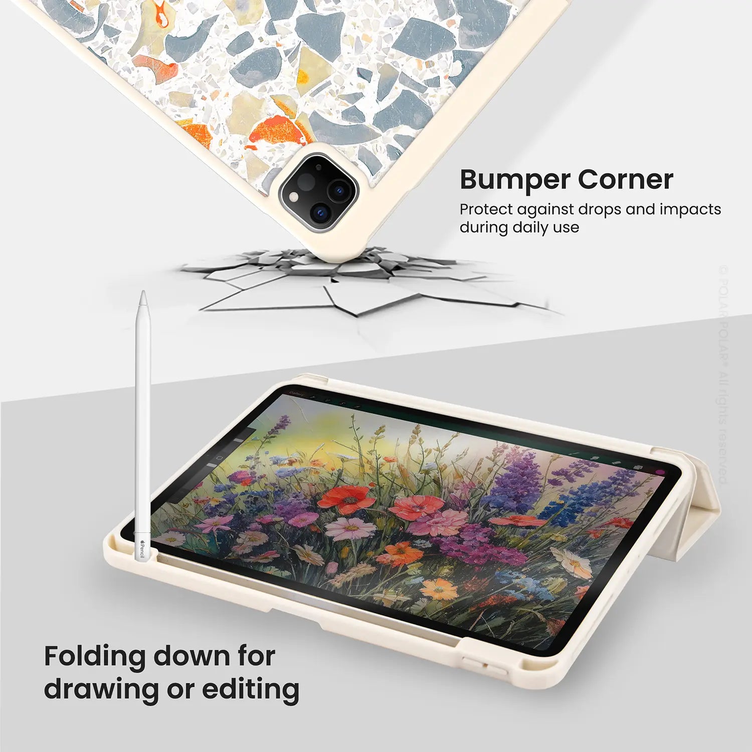 Standard_iPad Pro 11-inch (4th 3rd 2nd gen) | Milky White
