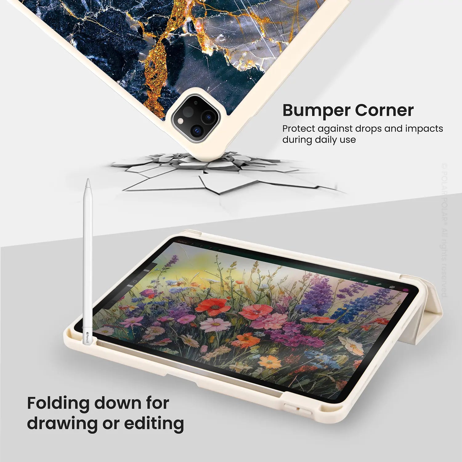 Standard_iPad Pro 11-inch (4th 3rd 2nd gen) | Milky White