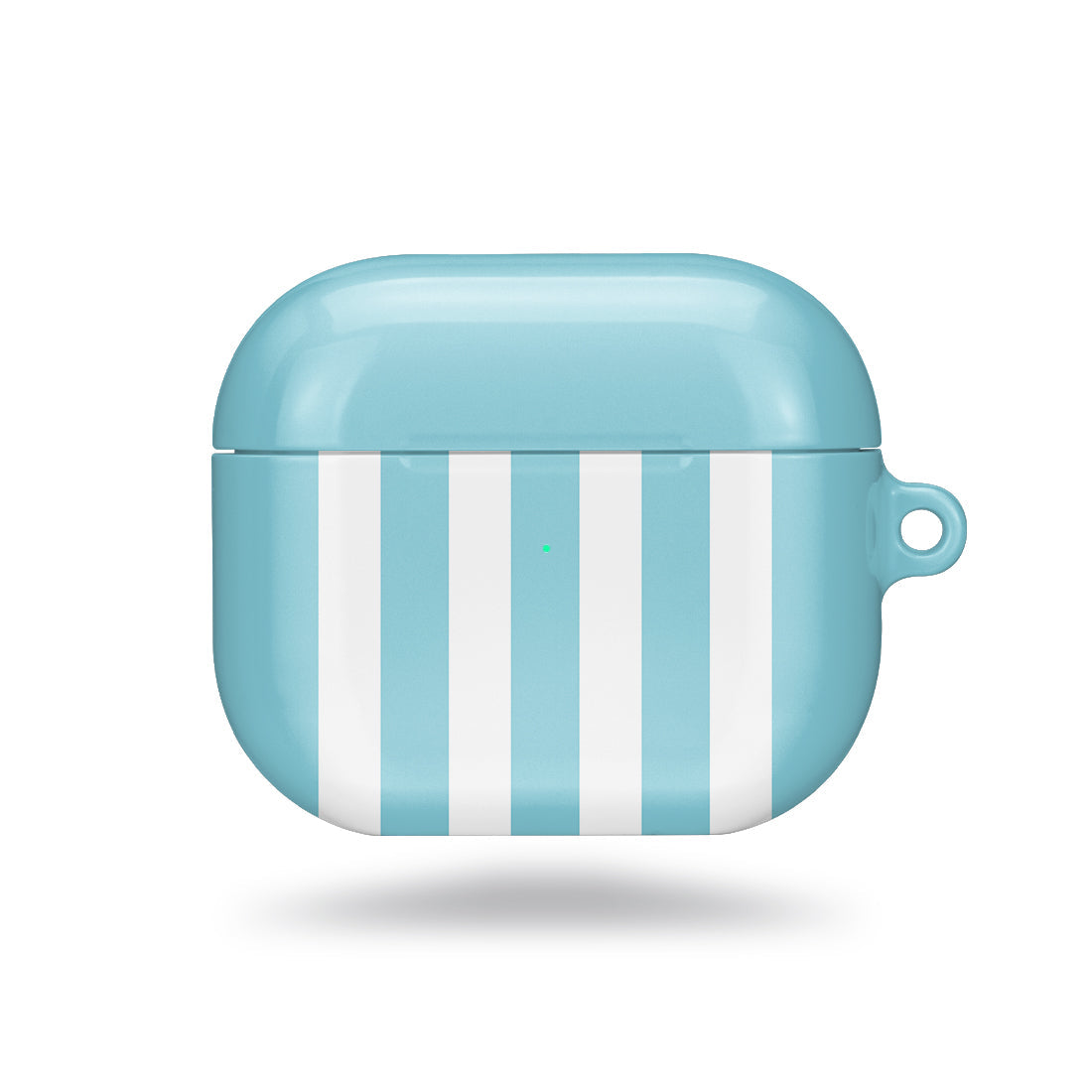 淡藍色直紋 | 客製化 AirPods 3 保護殼