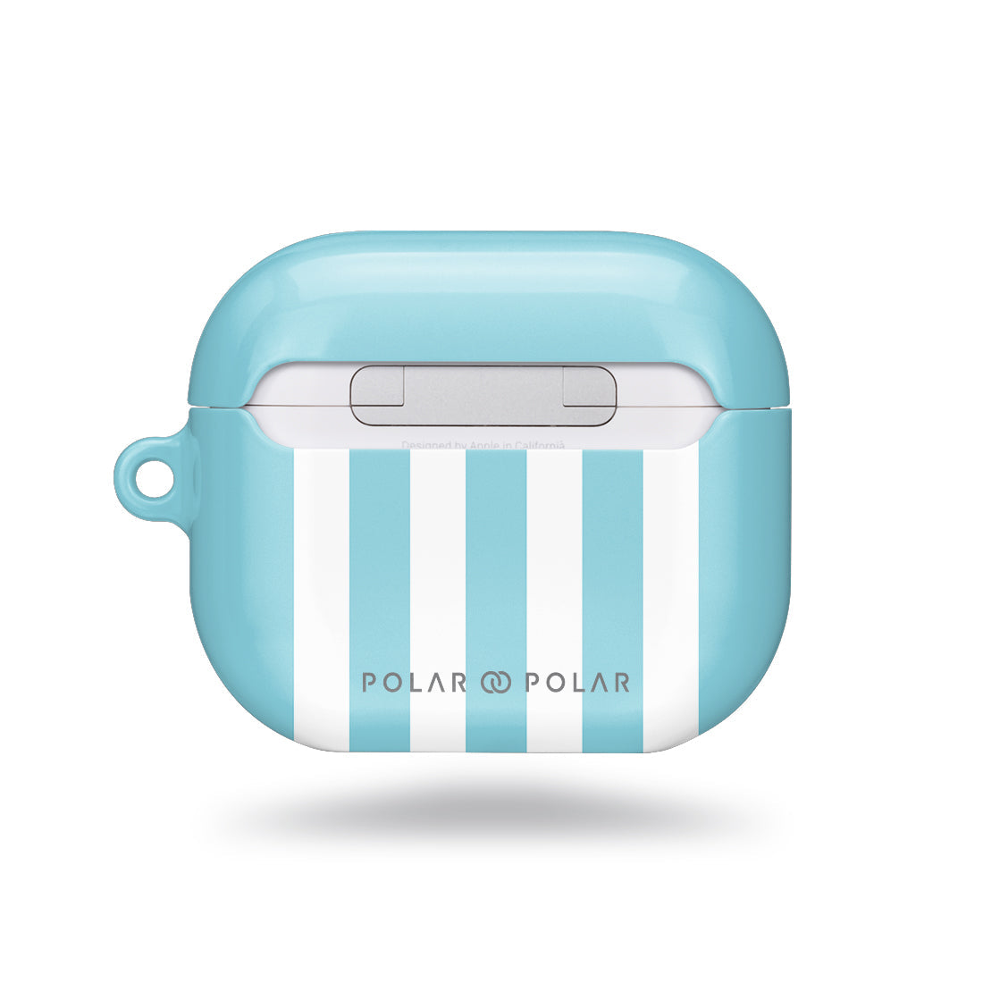 淡藍色直紋 | 客製化 AirPods 3 保護殼
