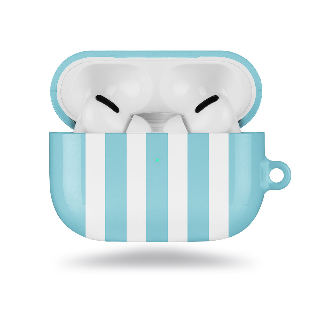 淡藍色直紋 AirPods Pro 保護殼