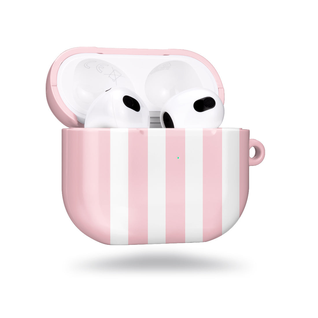 淺粉紅色直紋 | 客製化 AirPods 3 保護殼