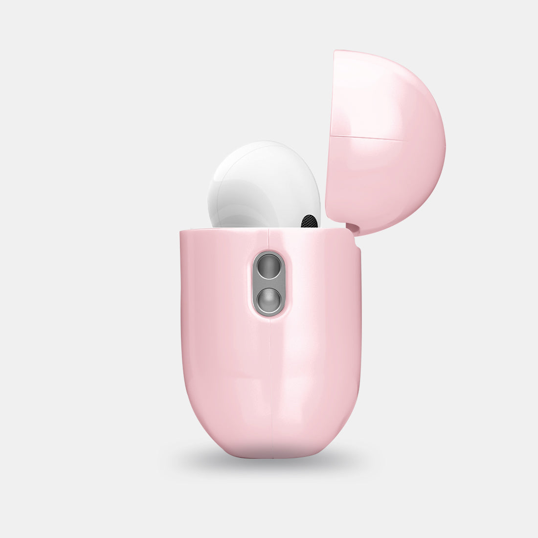 淺粉紅色直紋 | 客製化 AirPods Pro 2 耳機保護套