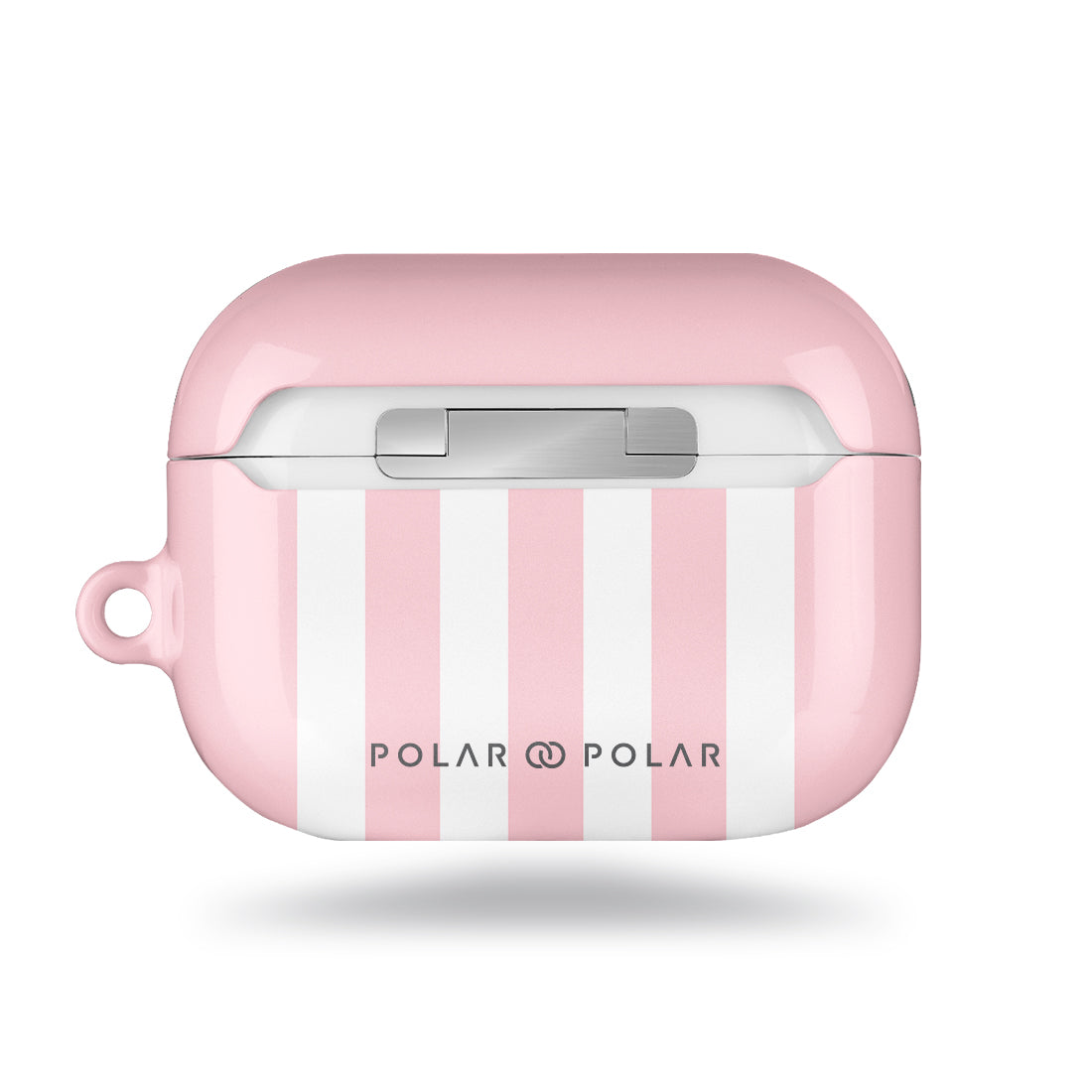 淺粉紅色直紋 AirPods Pro 保護殼
