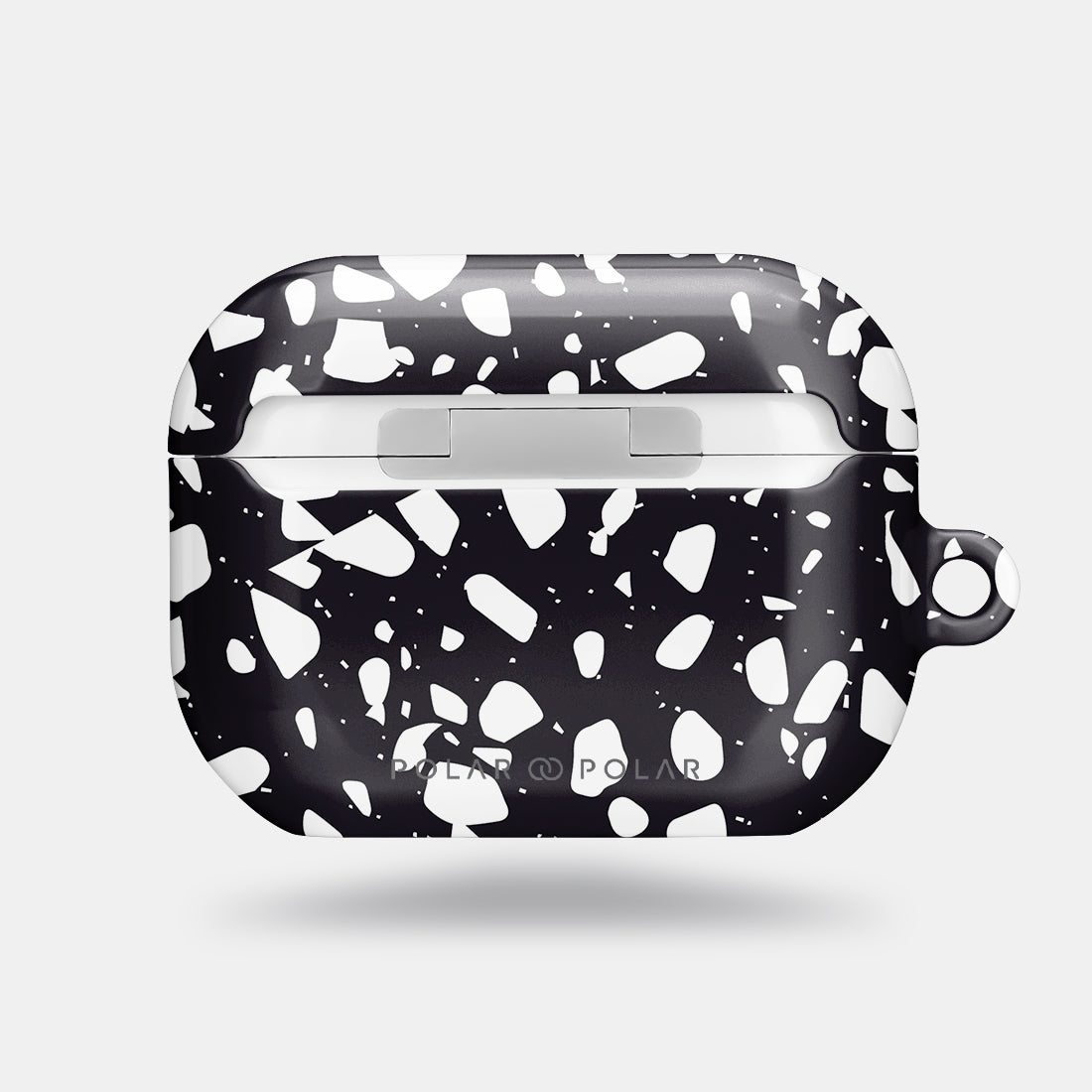 黑色石板街水磨石 | 客製化 AirPods Pro 2 耳機保護套