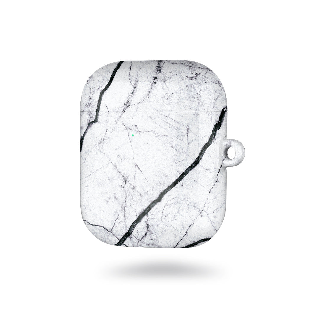 經典白色雲石紋 AirPods 保護殼