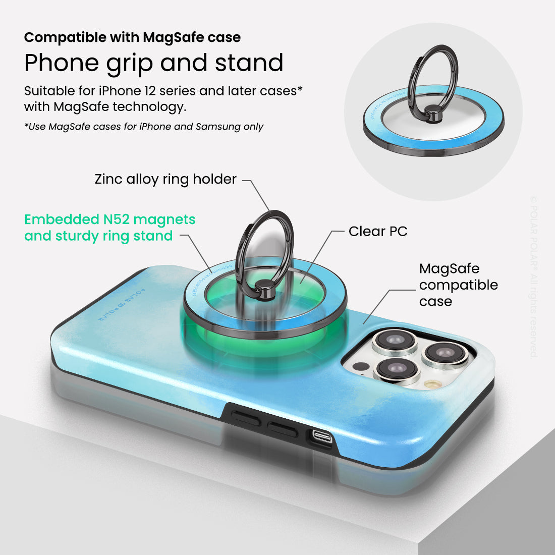 Standard_MagSafe Phone Grip and Ring Holder