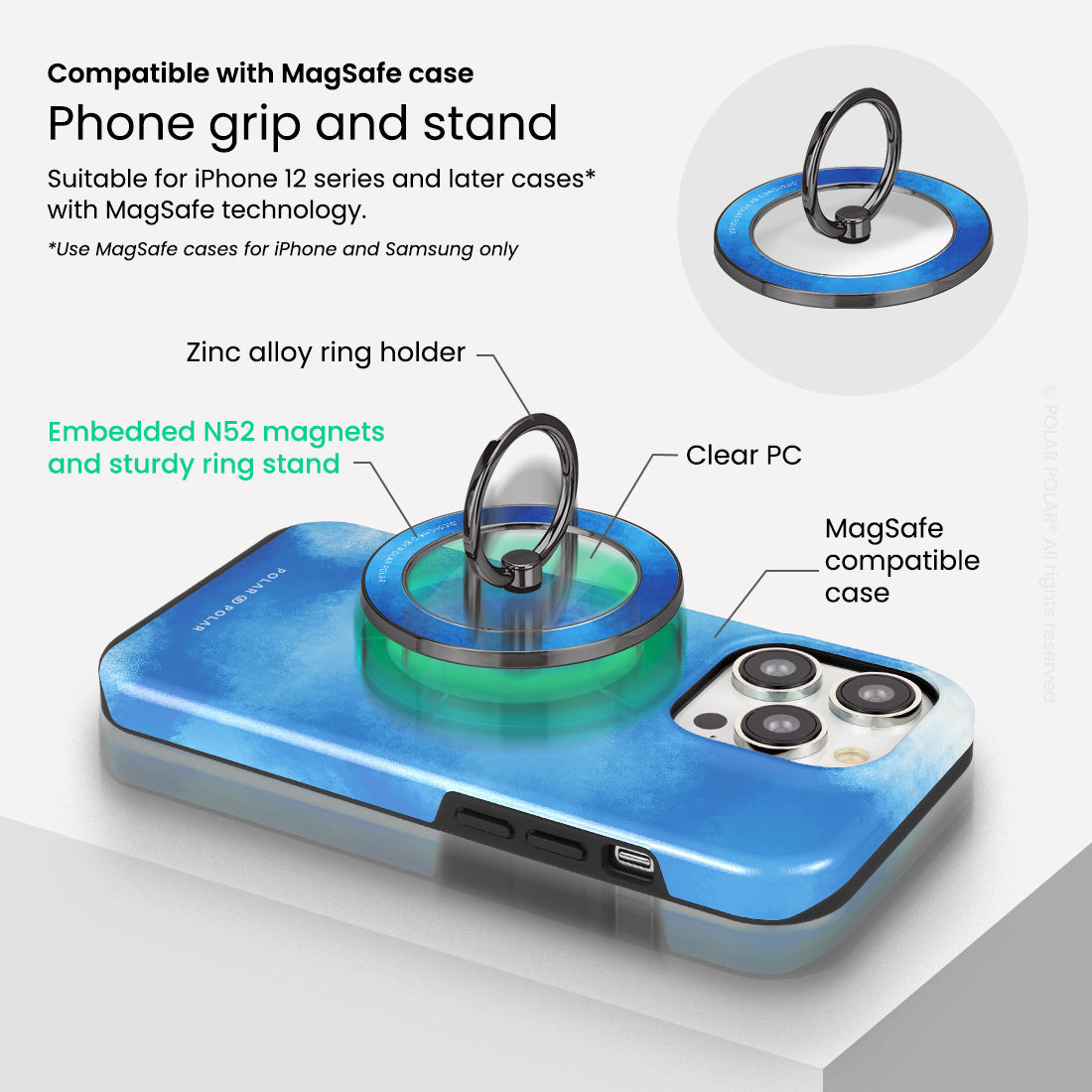 Standard_MagSafe Phone Grip and Ring Holder