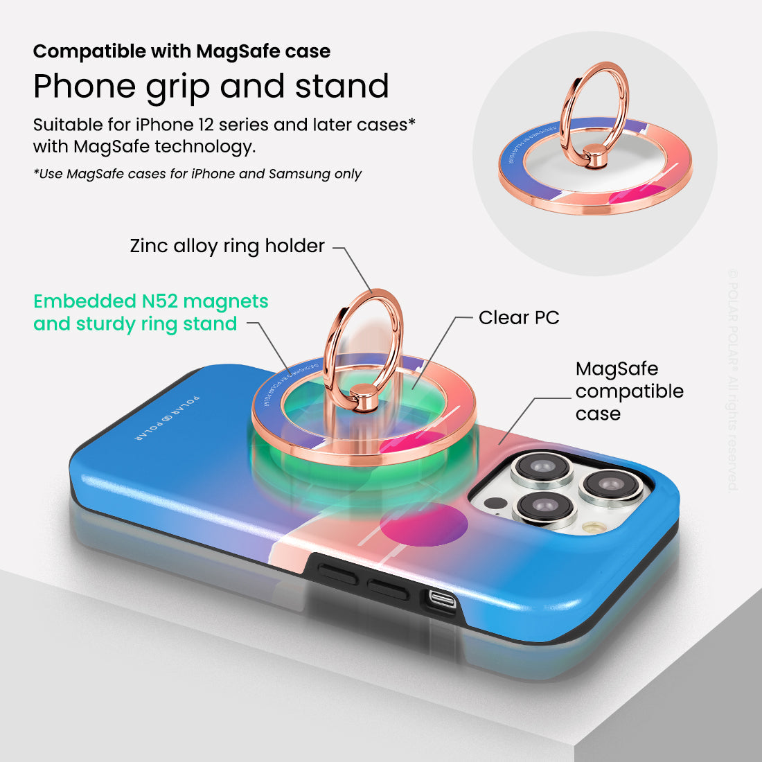 Standard_MagSafe Phone Grip and Ring Holder