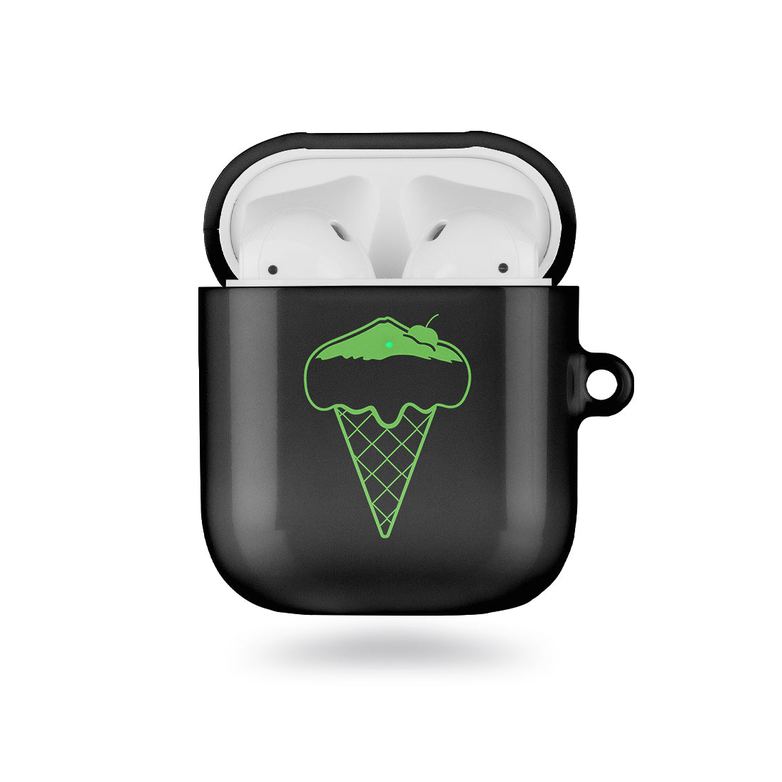 富士山雪糕 (黑) AirPods 耳機保護套