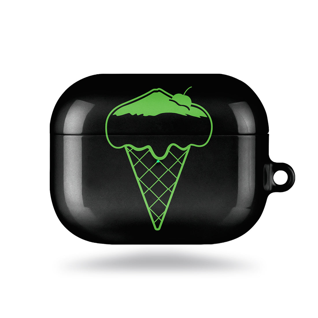 富士山雪糕 (黑) 客製化 AirPods Pro 耳機保護套