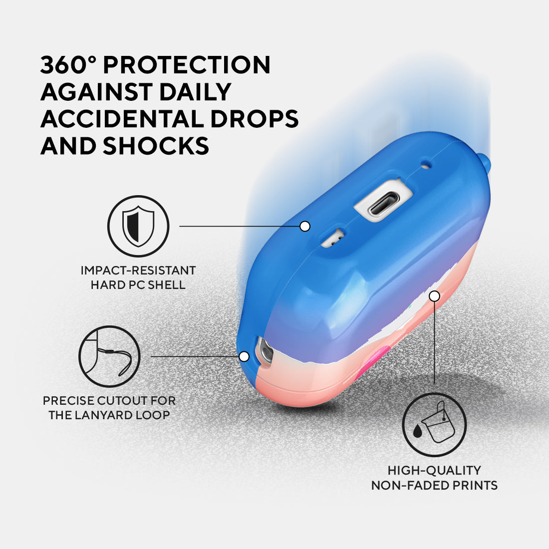 富士山藍 | AirPods Pro 2 耳機保護套