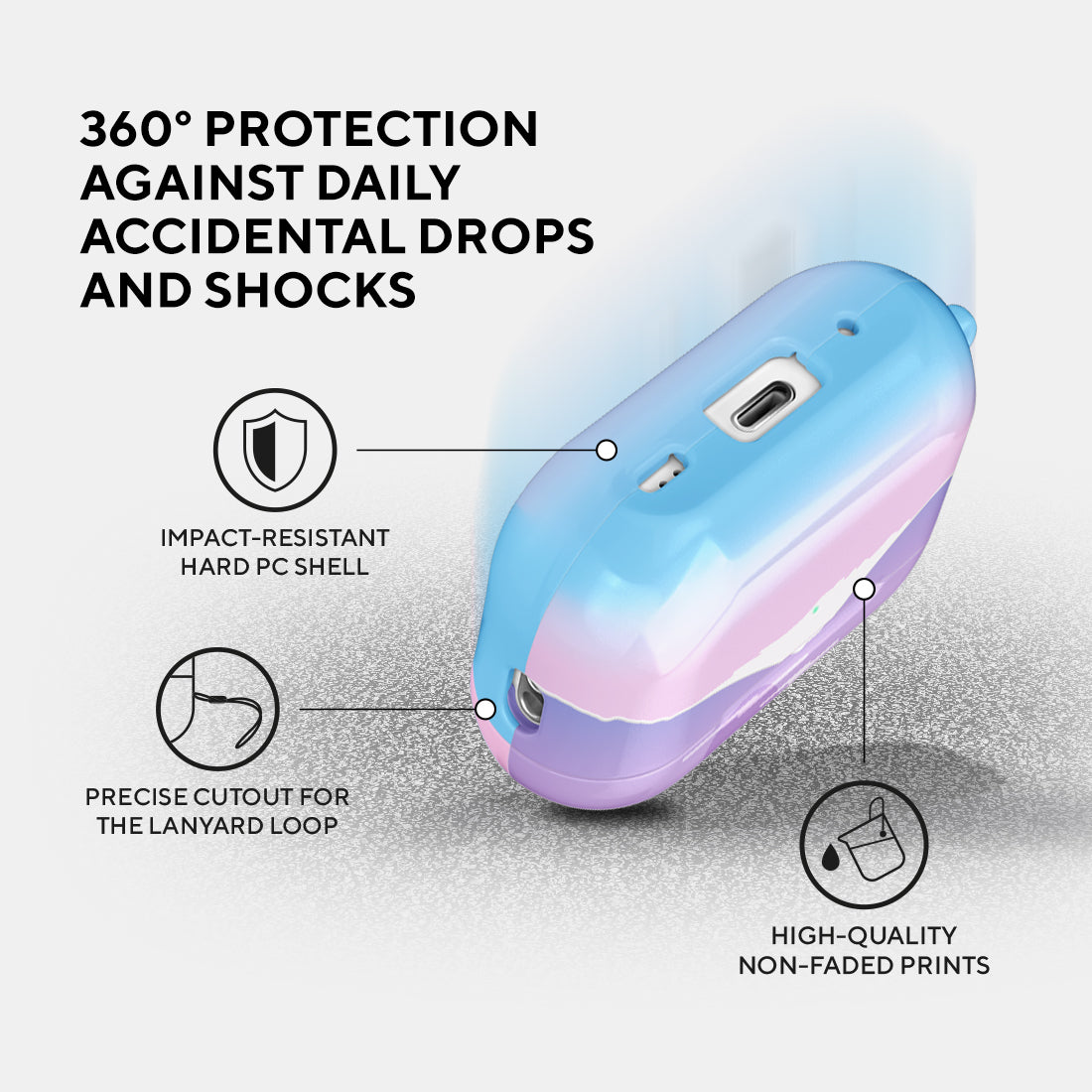 浪漫富士山 | AirPods Pro 2 耳機保護套