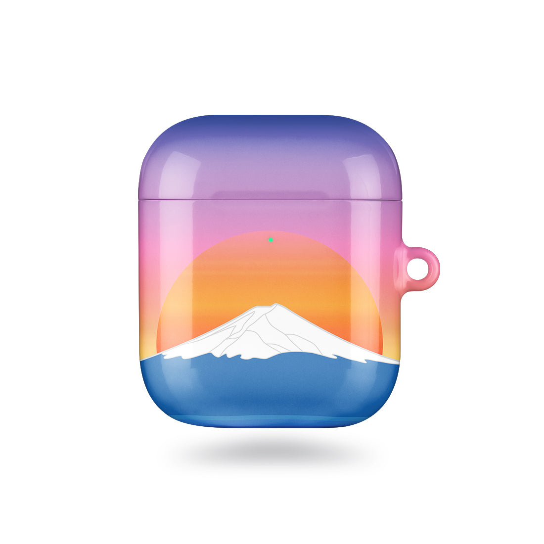 夕陽富士山 AirPods 耳機保護套