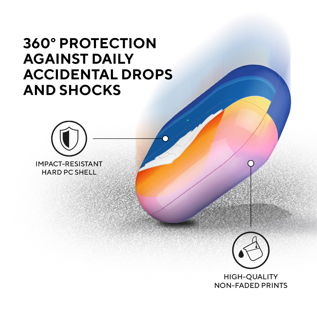 夕陽富士山 AirPods Pro 耳機保護套