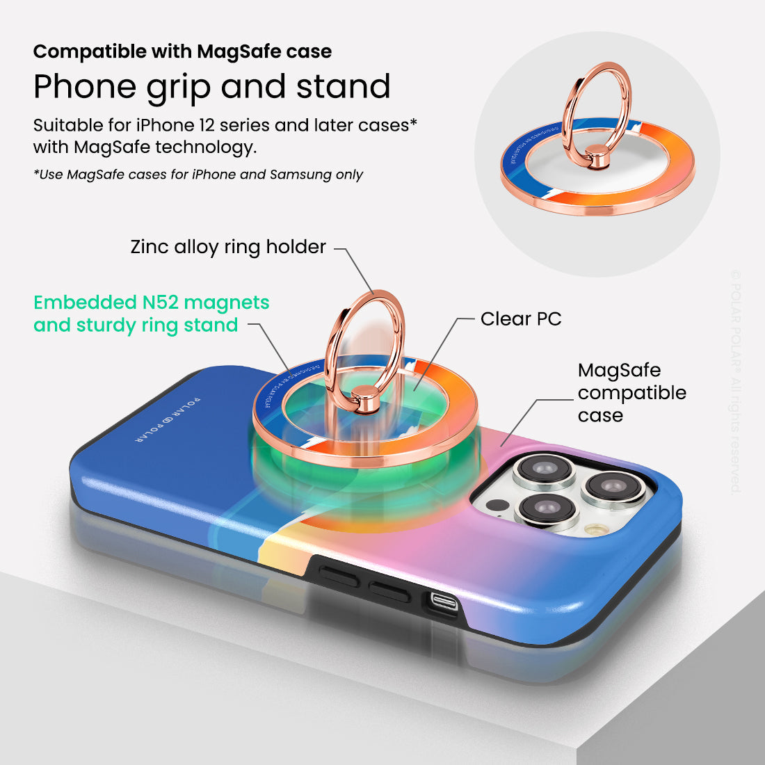 Standard_MagSafe Phone Grip and Ring Holder