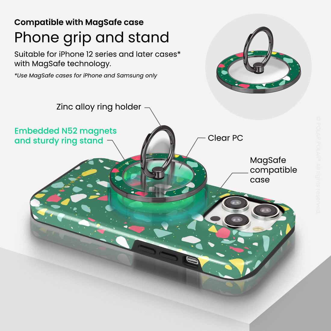 Standard_MagSafe Phone Grip and Ring Holder