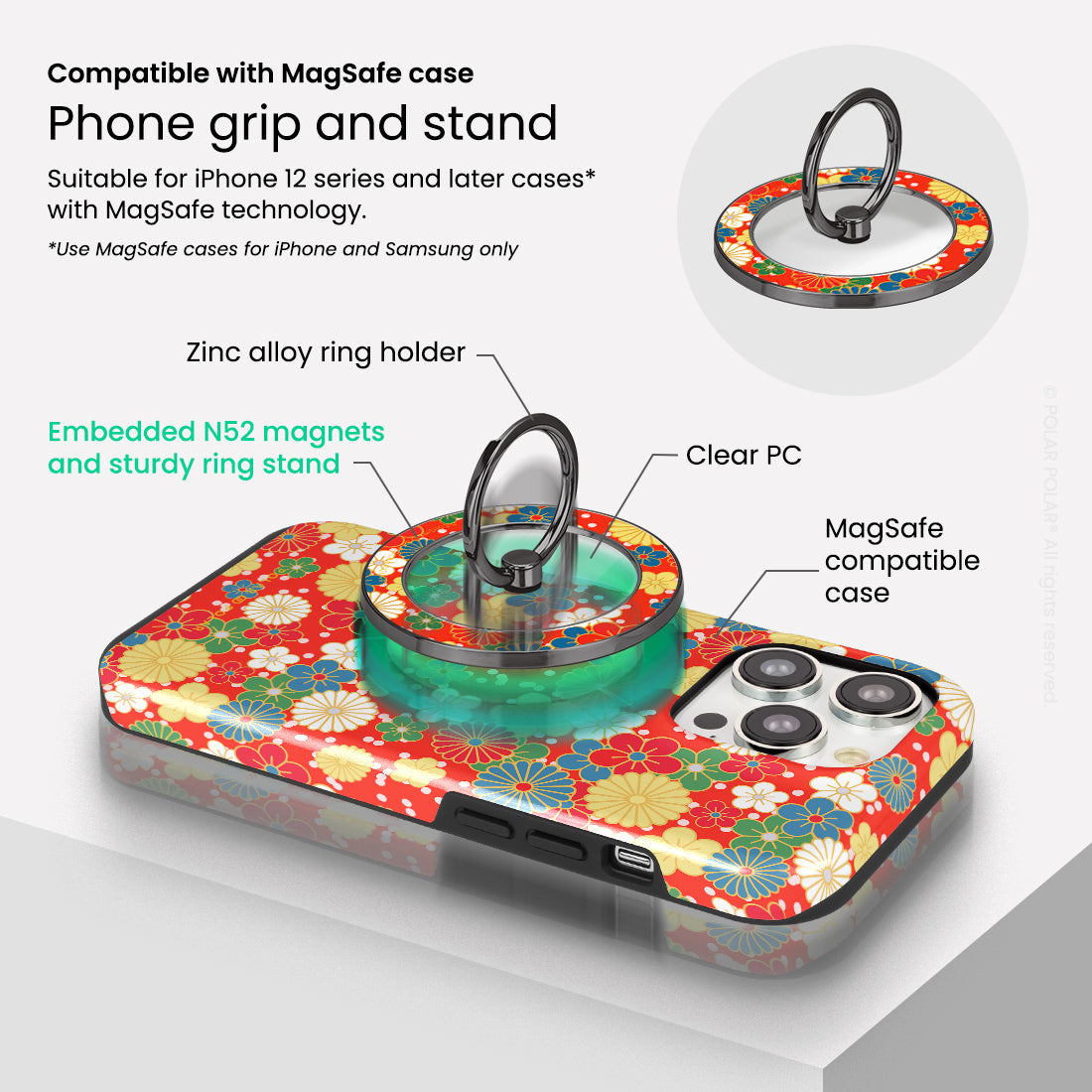 Standard_MagSafe Phone Grip and Ring Holder