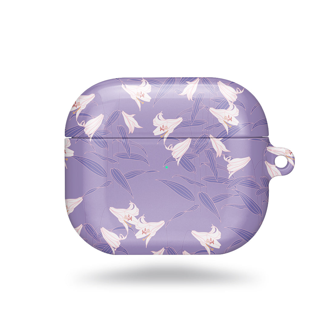 薰衣紫百合 | 客製化 AirPods 3 保護殼