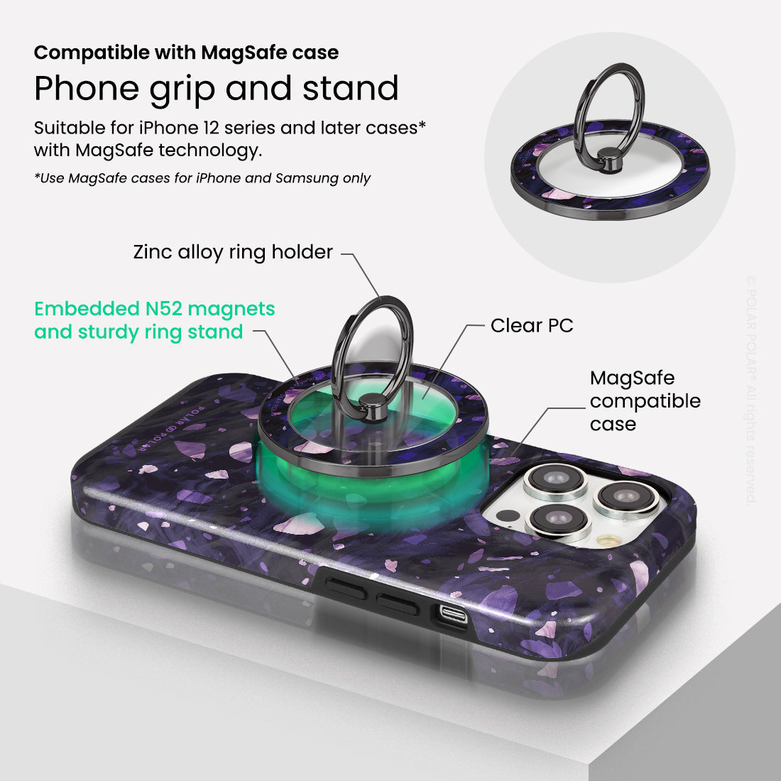 Standard_MagSafe Phone Grip and Ring Holder