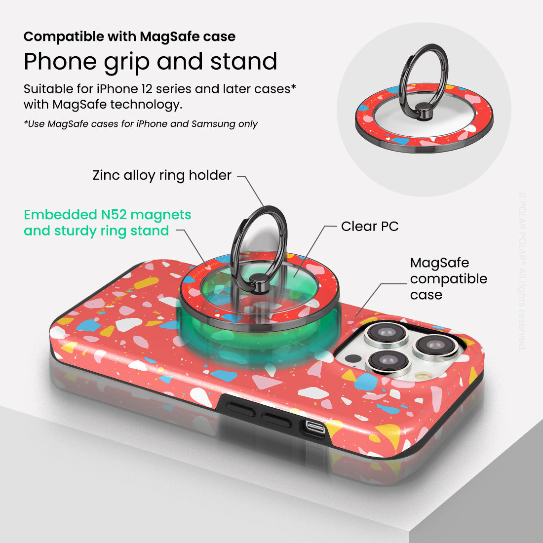 Standard_MagSafe Phone Grip and Ring Holder