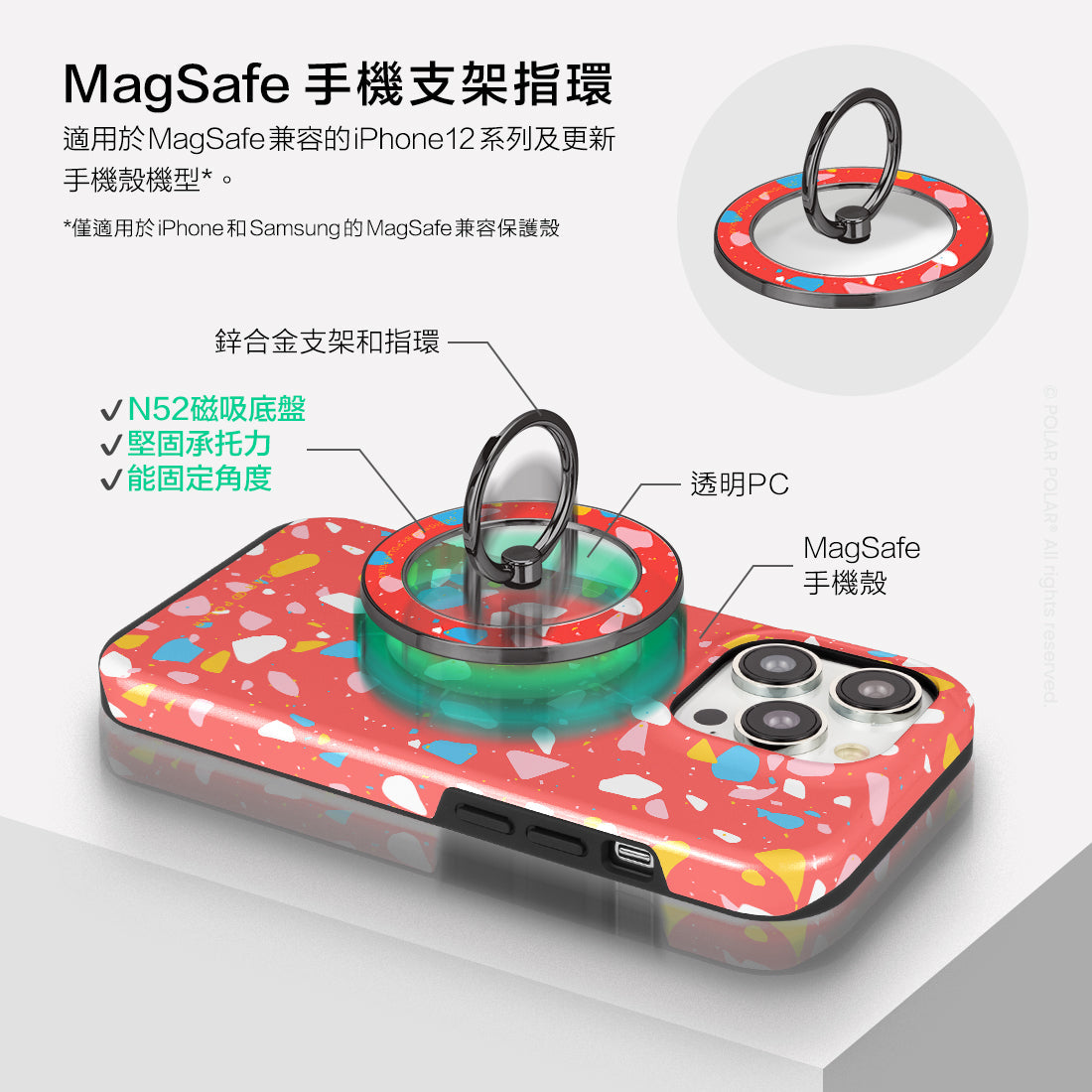 Standard_MagSafe Phone Grip and Ring Holder | TC