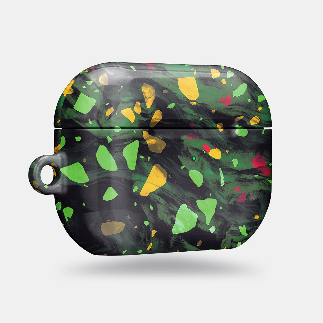 孔雀石綠水磨石 | 客製化 AirPods Pro 2 耳機保護套