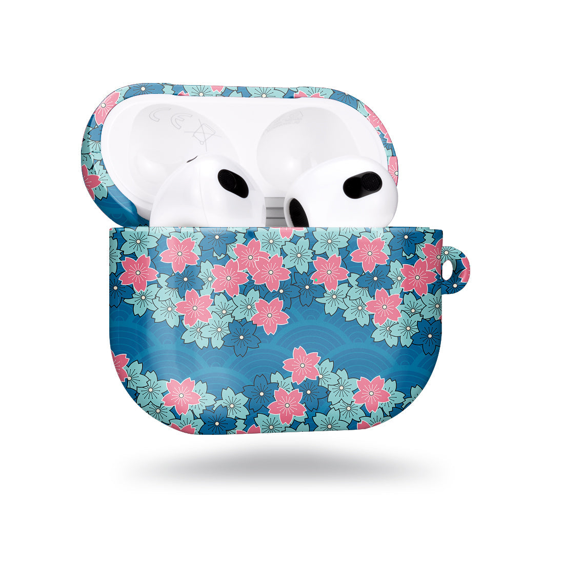 軍藍櫻花海 | AirPods 3 保護殼
