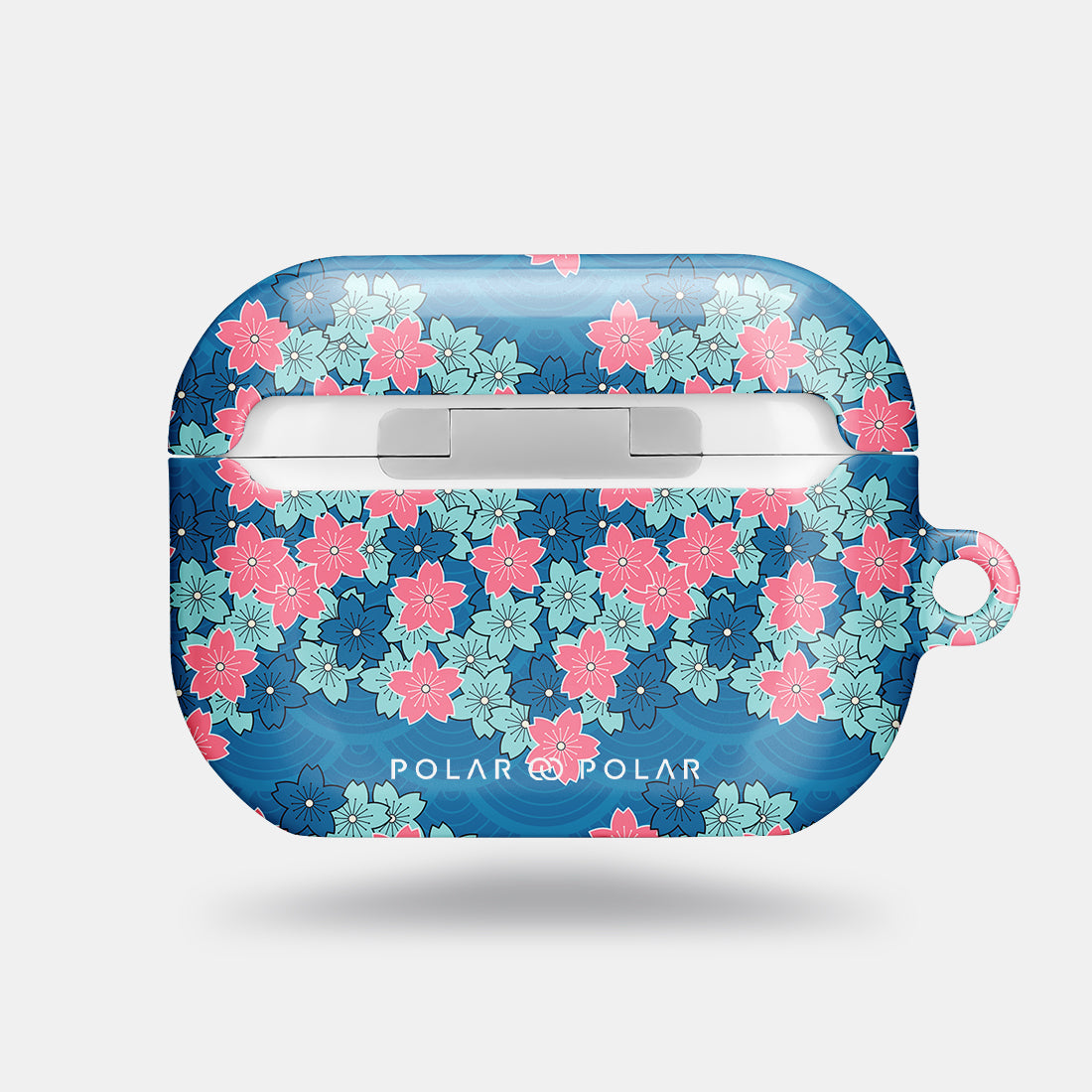 軍藍櫻花海 | 客製化 AirPods Pro 2 耳機保護套