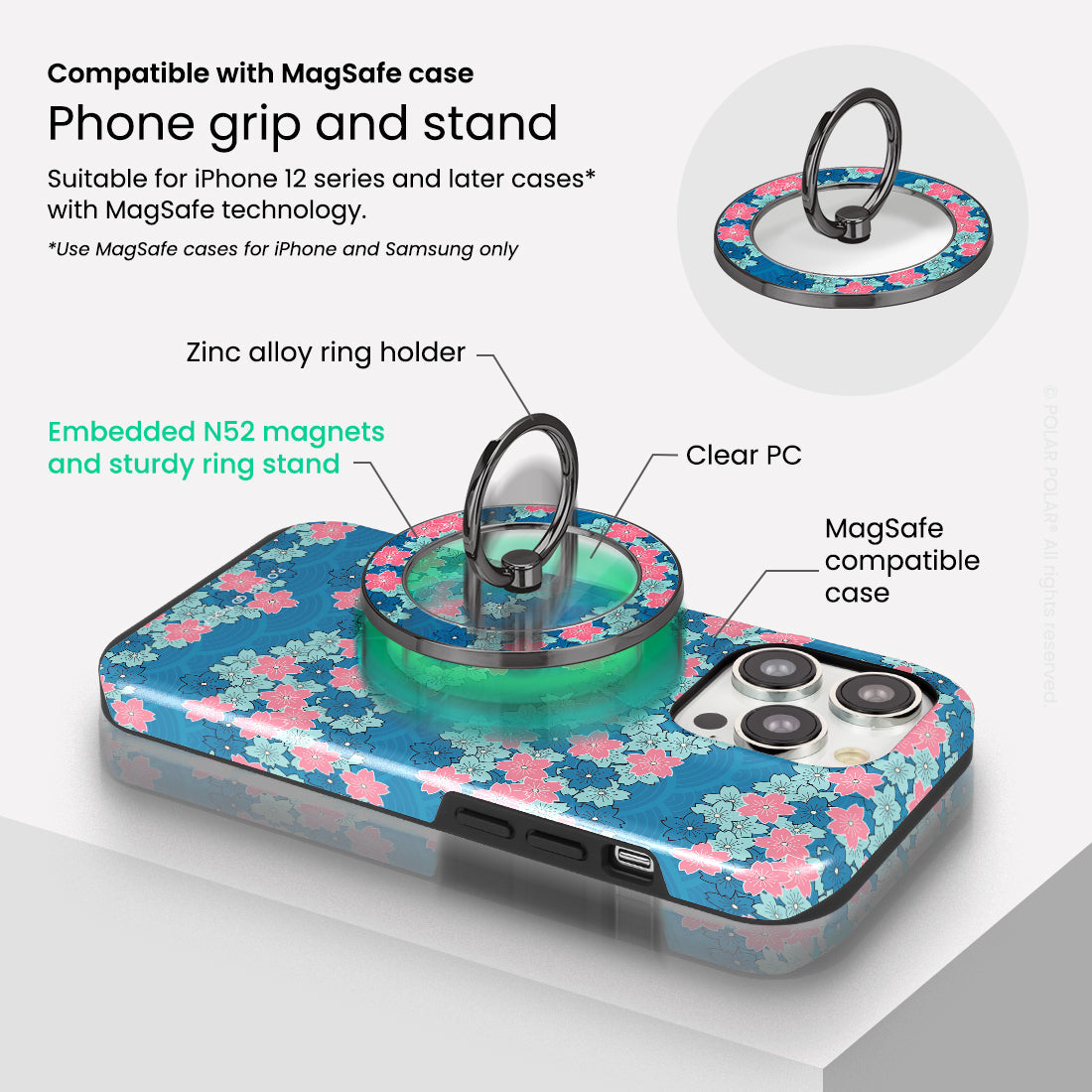 Standard_MagSafe Phone Grip and Ring Holder