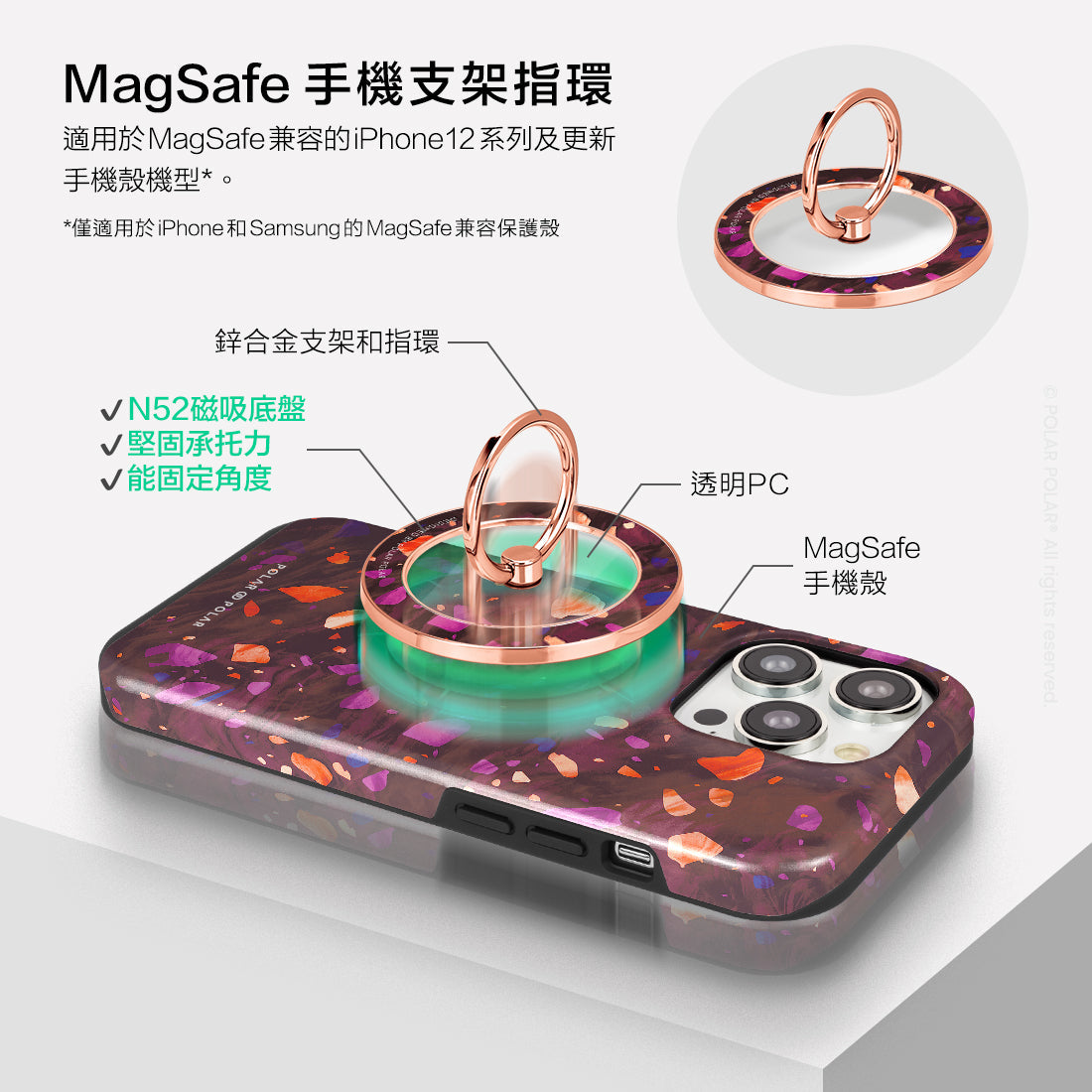 Standard_MagSafe Phone Grip and Ring Holder | TC