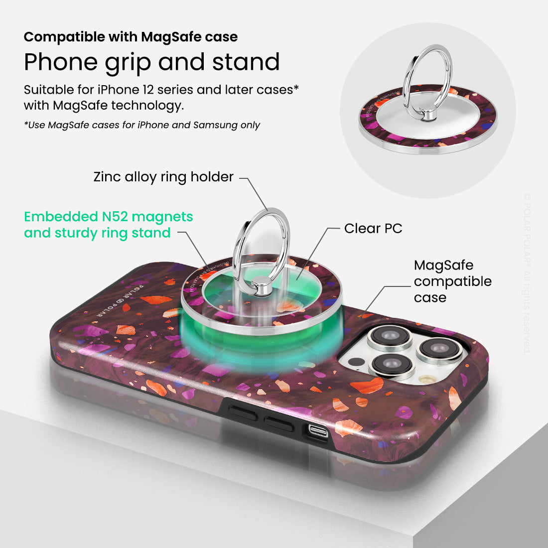 Standard_MagSafe Phone Grip and Ring Holder