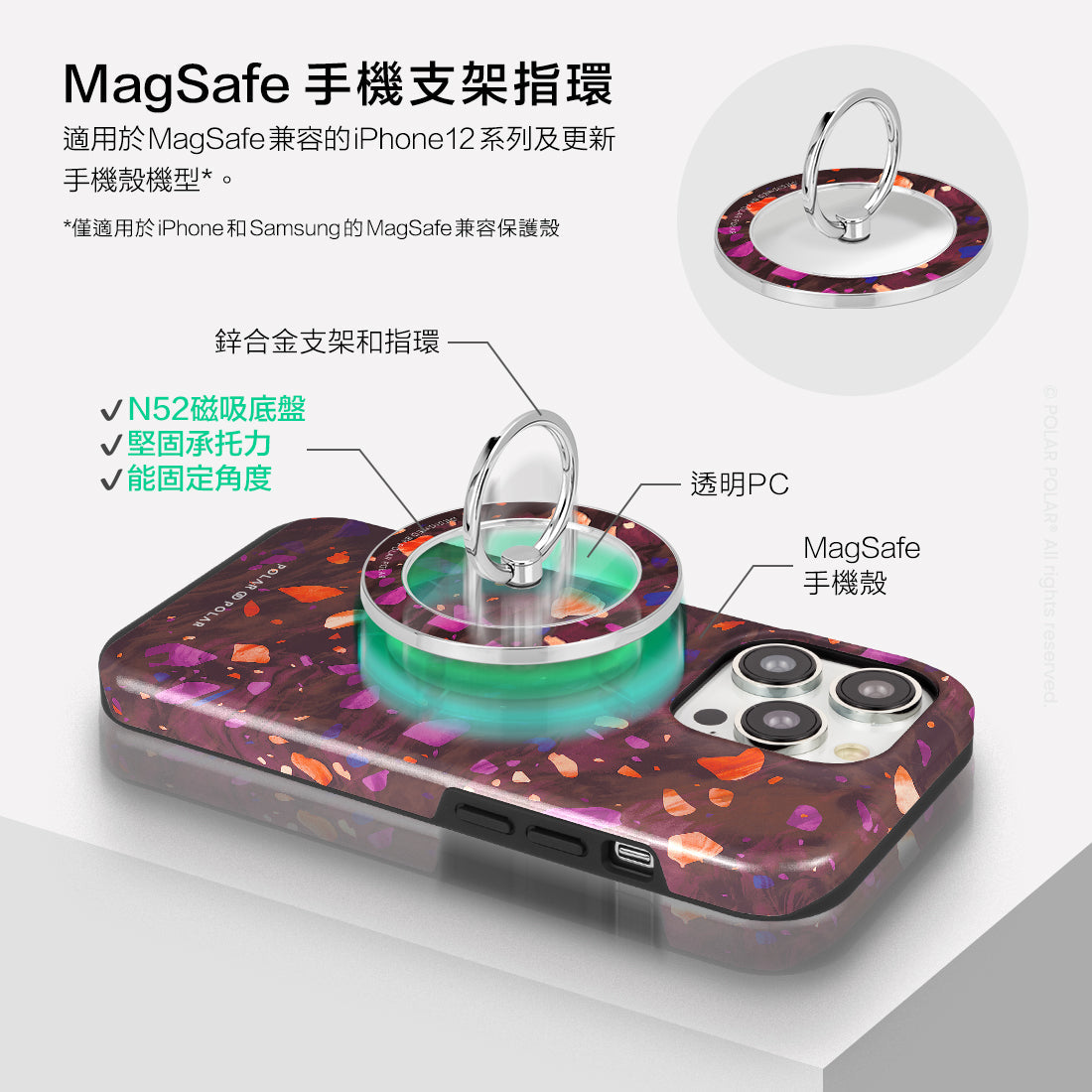Standard_MagSafe Phone Grip and Ring Holder | TC