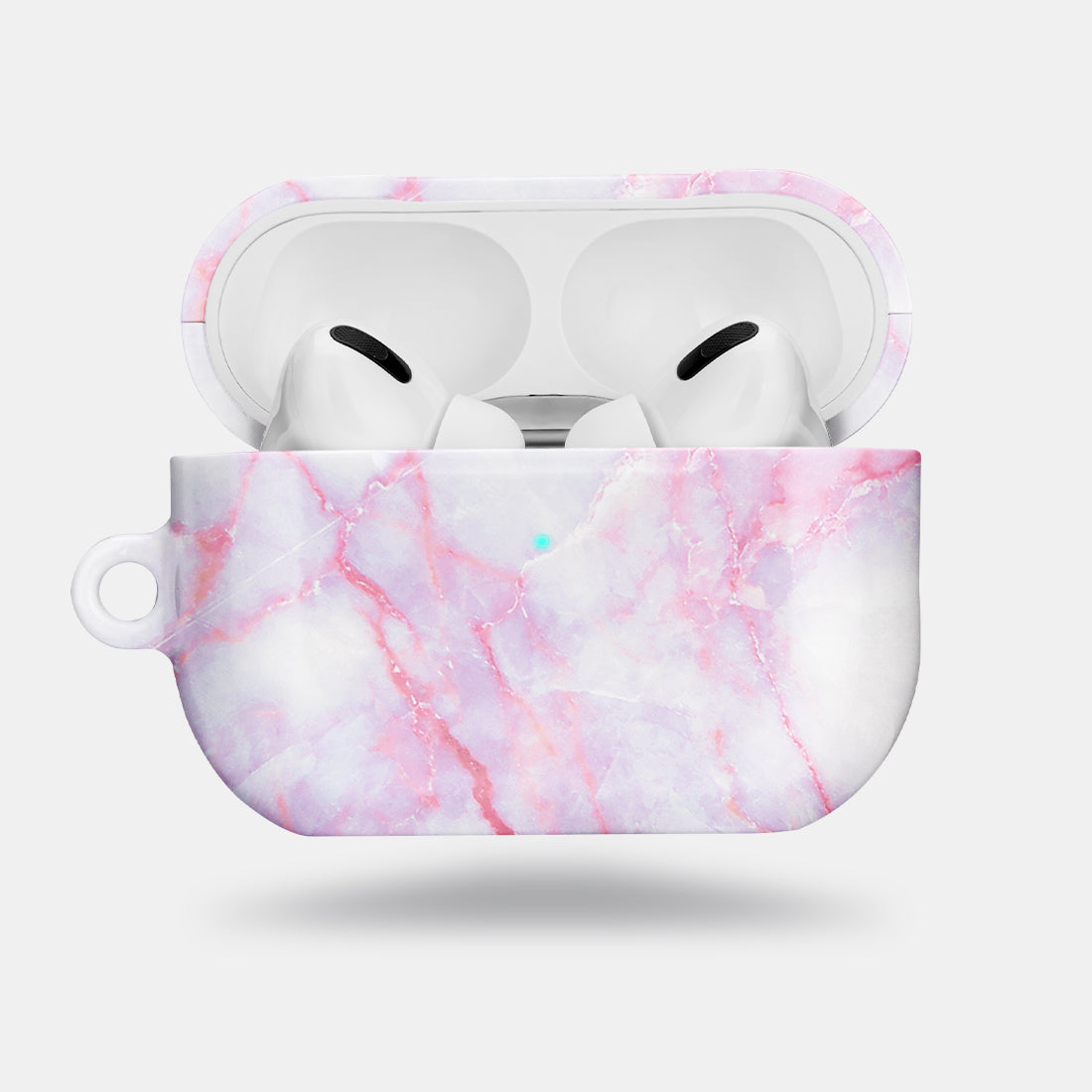 粉紅石紋 客製化 AirPods Pro 2 保護殼
